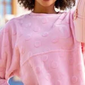 NWT‎ Disney Parks Resort Pink Pullover – Size XXL | Rare & Cozy